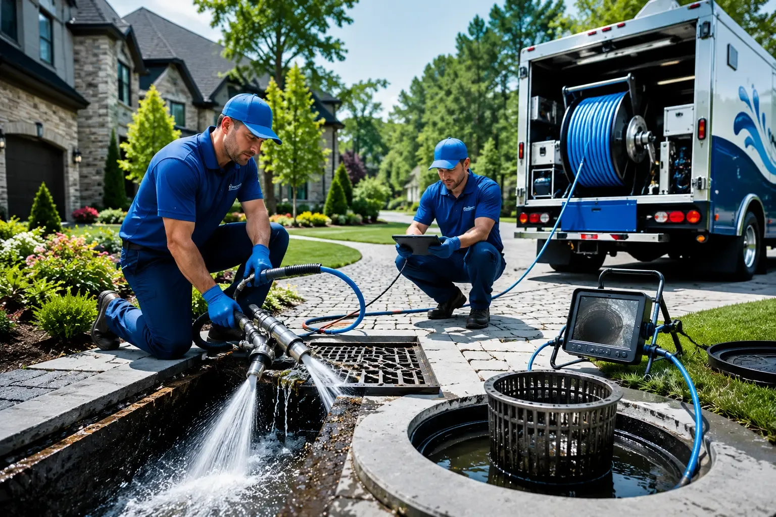 Local outdoor drain cleaning professionals in Marion, MA